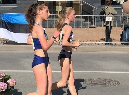 16-летняя спортсменка из Силламяэ установила новый рекорд Эстонии