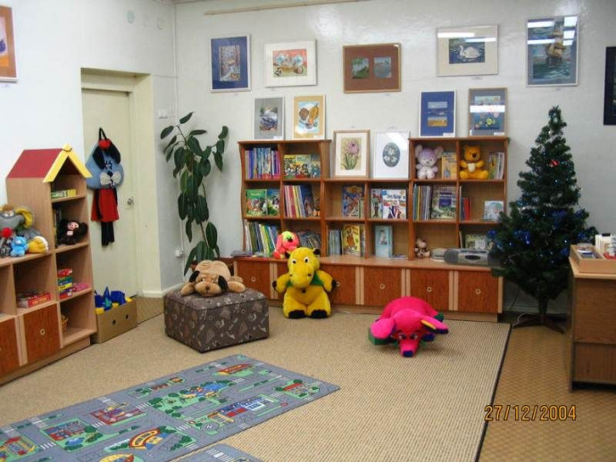 Детская комната в филиале Силламяэской библиотеки
