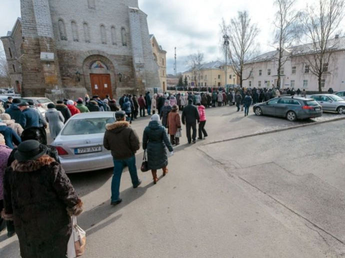 Почти половина избирателей Силламяэского горсобрания - граждане России