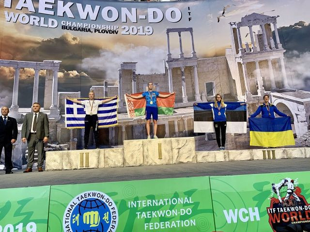 Инга Палу завоевала бронзу на чемпионате мира по тхэквондо