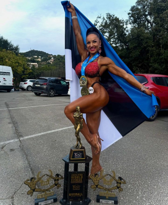 Анастасия Тойкка - абсолютная чемпионка мира по фитнесу