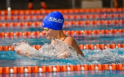 Энели Ефимова установила рекорд Эстонии и пробилась в финал ЧЕ по плаванию